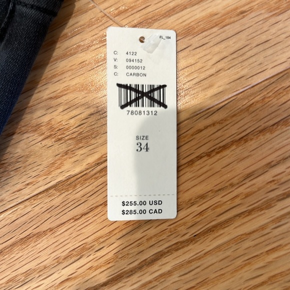 Frame Denim Le Palazzo High Rise Wide Leg Jeans in Black Size 34 - Picture 5 of 9